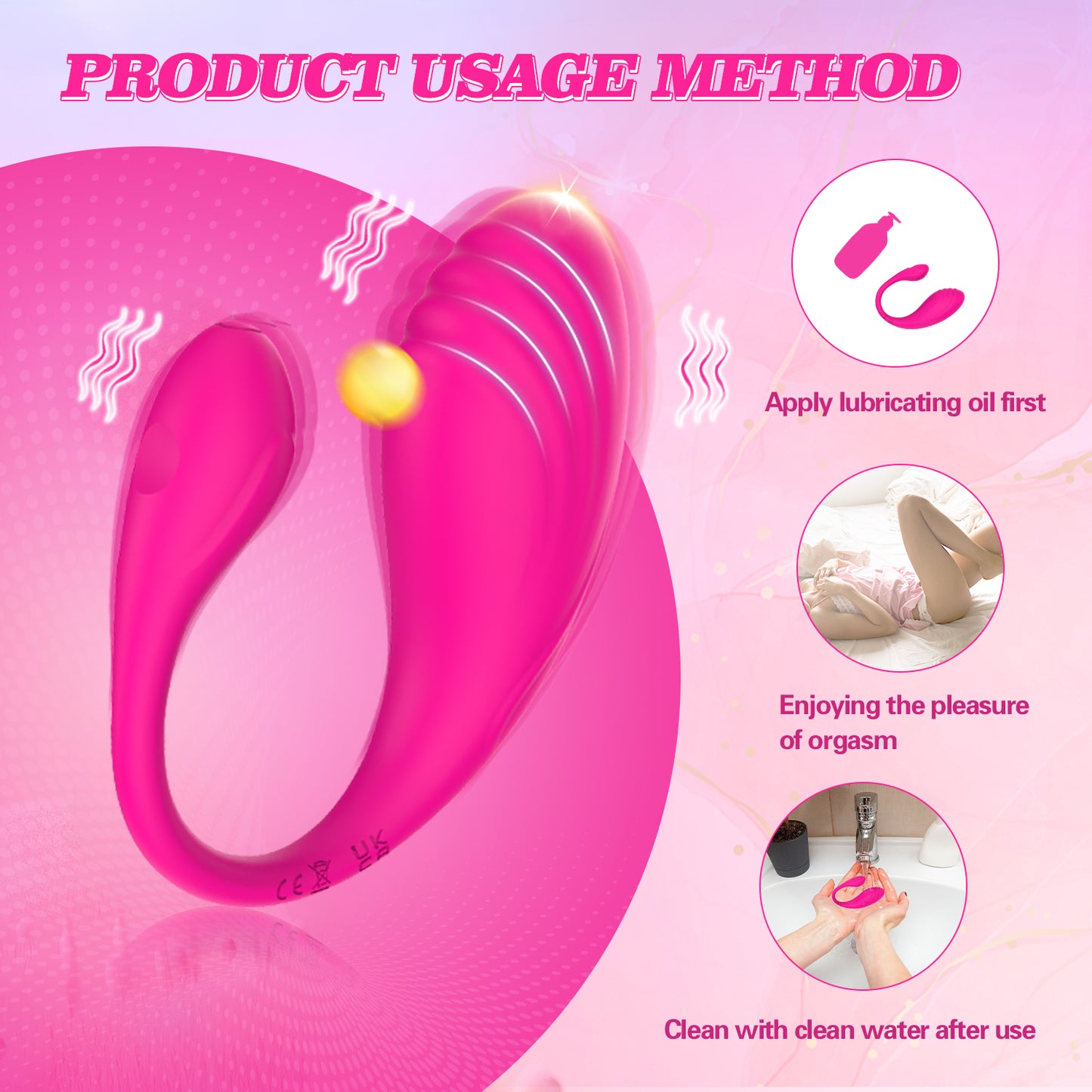 App-Controlled Silicone Vagina Balls Clitoris Stimulator Vibrator Powerful Waterproof Sex Toy for Women