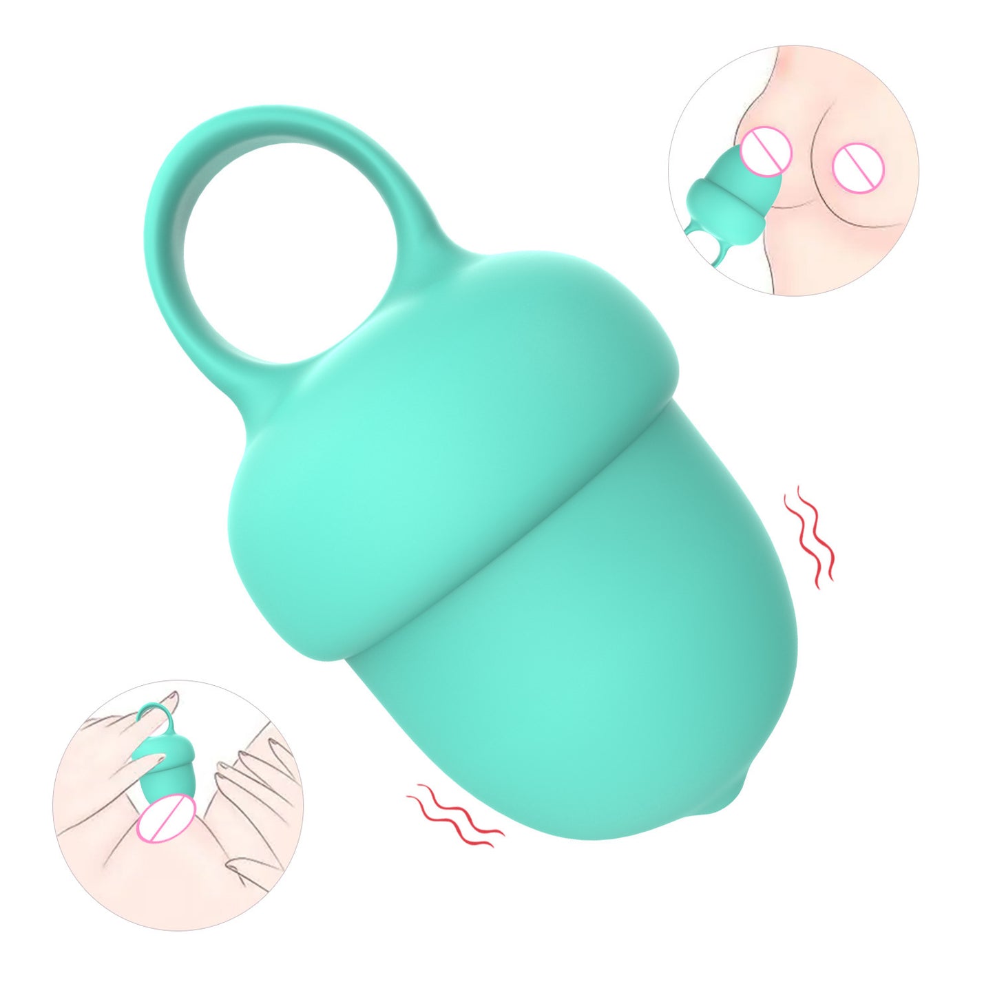 Cute Mini Finger Vibrator Women Finger Vibrator Dildo Vagina Clitoris Stimulator Adult Toy