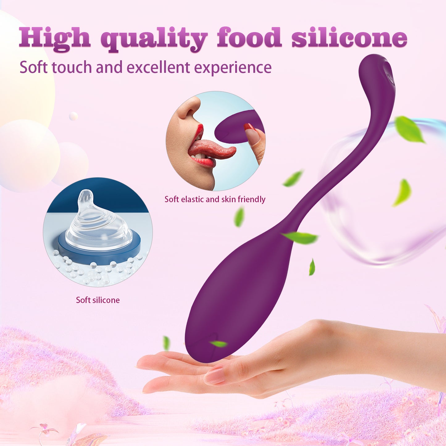 Long Distance Use Vibrating Love Egg Control by Applications between Different Country in the World Sex Toys Waterproof