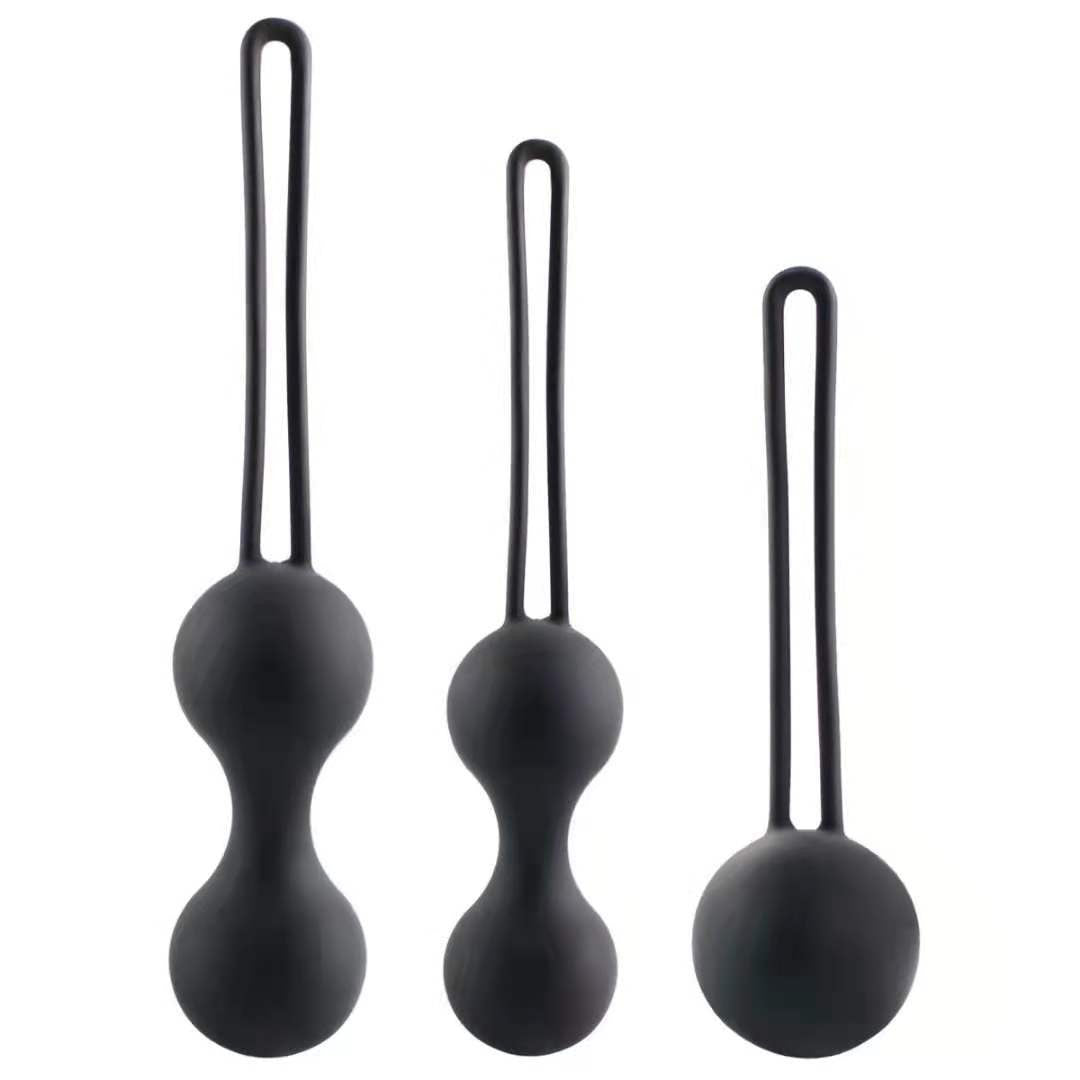 3Pcs Balls Pelvic Floor Trainer Massage Doctor Exerciser Kegel Balls for Pelvic Strengthening Tightening Muscle Exercise Women