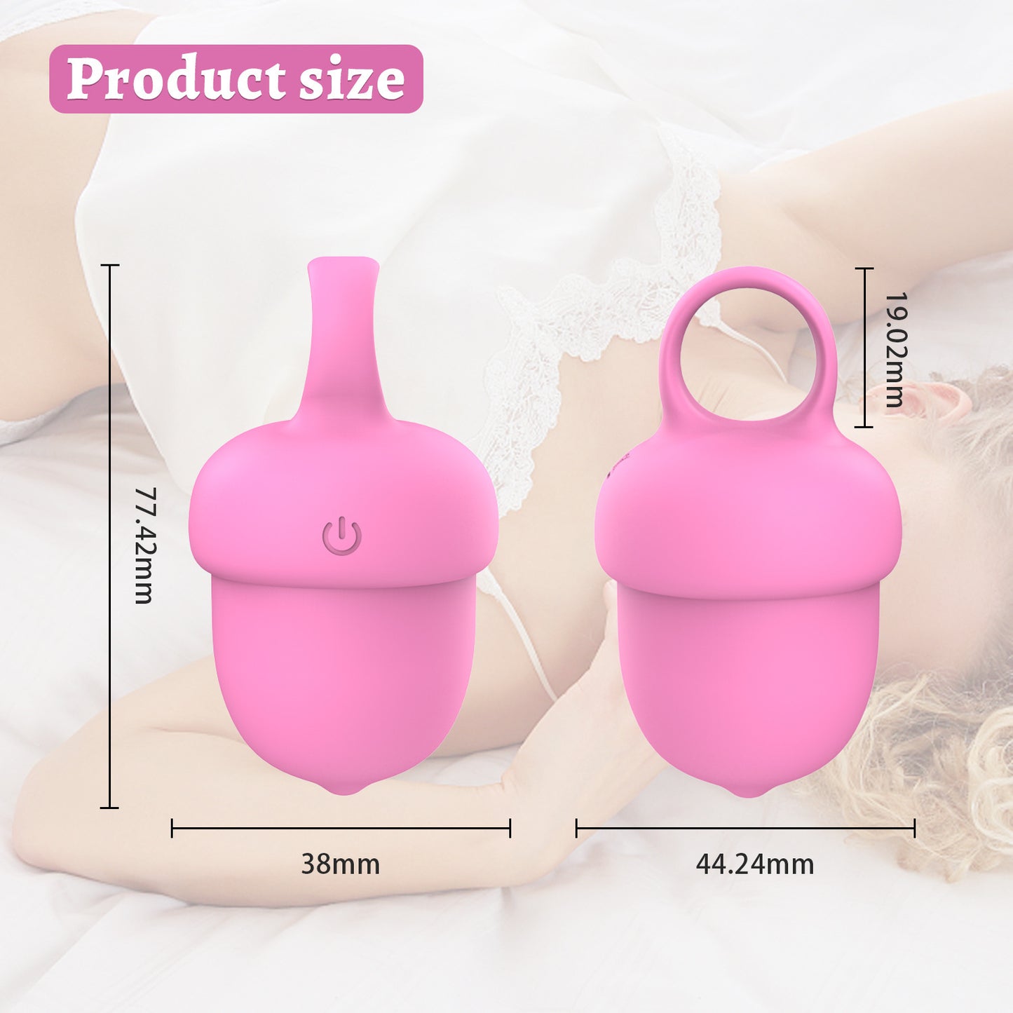 Cute Mini Finger Vibrator Women Finger Vibrator Dildo Vagina Clitoris Stimulator Adult Toy