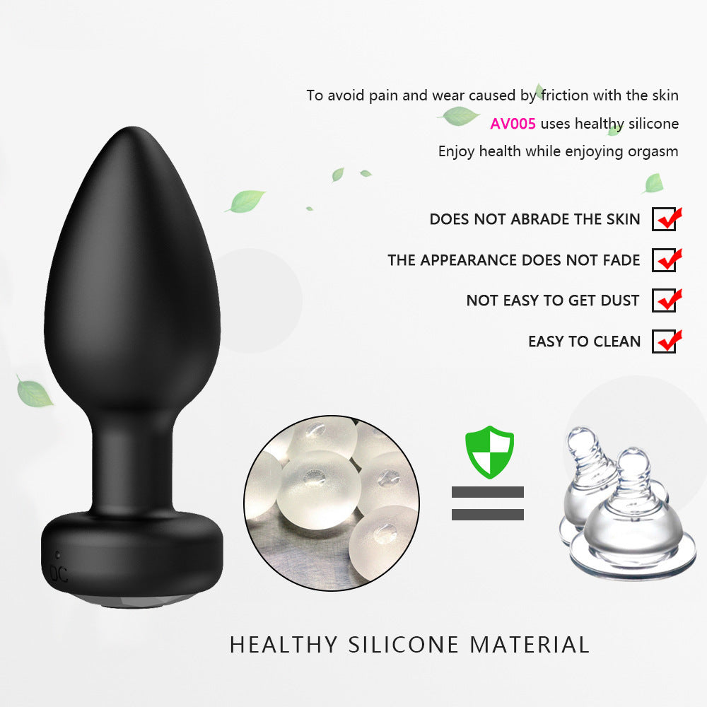 Hot Sale Anal Plug Vibrator Masturbator Remote Control Butt Plug Wireless Anal Toys for Men Women Gay