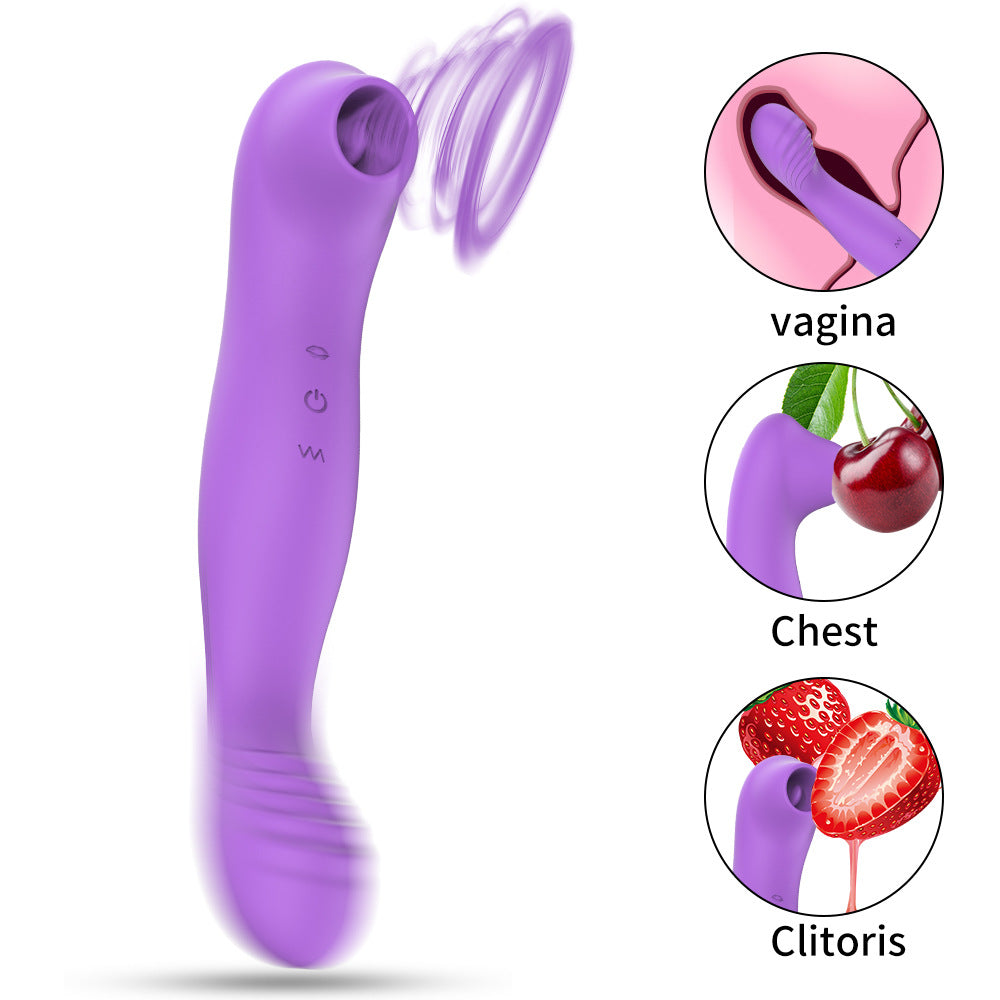 G-Spot Sucking Tongue Sex Toy Wand Vibrator Wand Sex Toys Clit Stimulator Vibrators