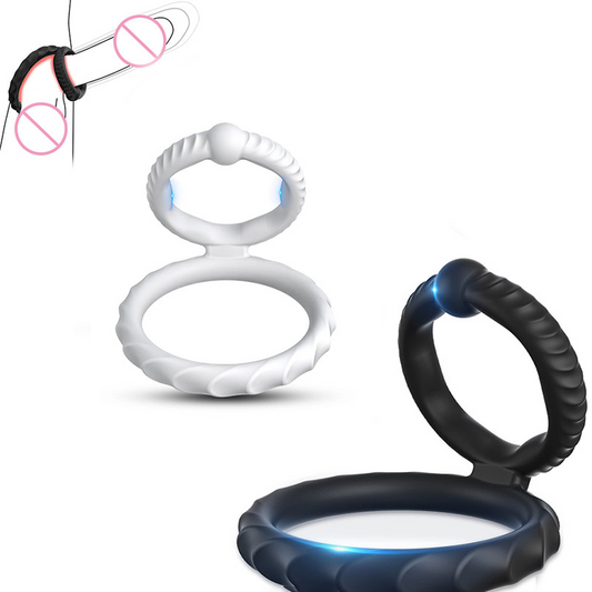 Silicone Penis Ring Keep Longer Cock Ring for Men Couples Sex Ring Delay Male Masturbation Device Sex Toy for Men