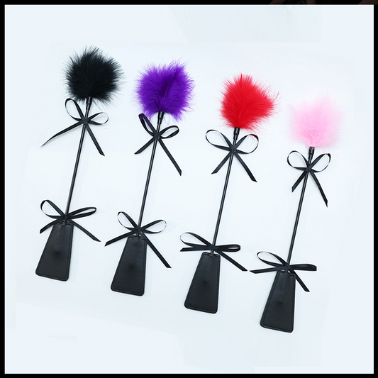 Flirt Clit Tickler Whip Bird Feather Flogger Sex Toy Products for Couples