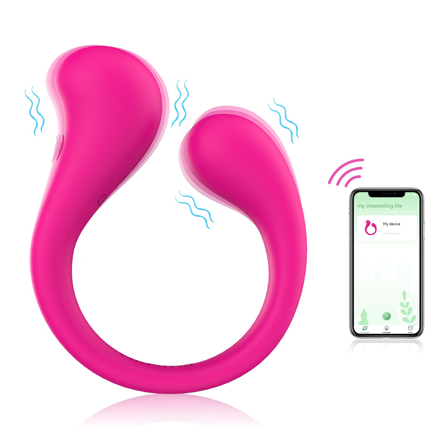 Personal Use Remote Controlled Massager Vagina Sex Toys Vibrator Toys Wireless Toys G-Spot Couple Butterflies