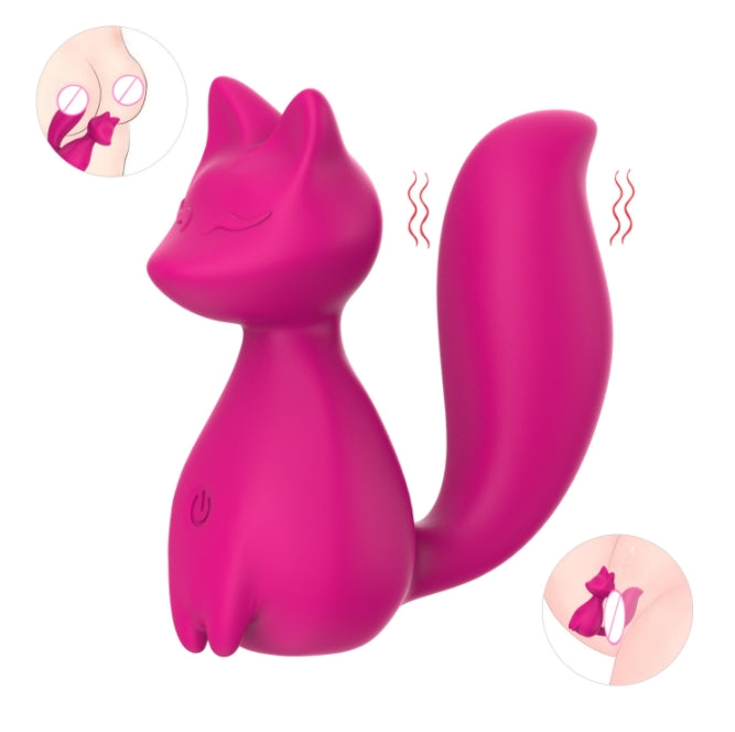 Cute Mini Animal-Shaped Vibrator Mini Vibrating Stimulator for Women's Clitoris Nipple Sex Toy for Women's Masturbation