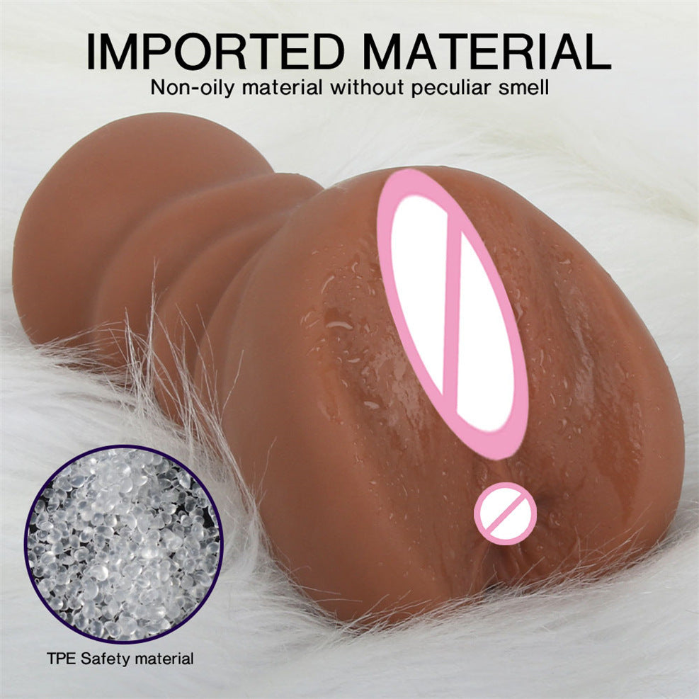 Custom Aircraft Cup Male Masturbation Toys Realistic Vagina Pocket Pussie Masturbators