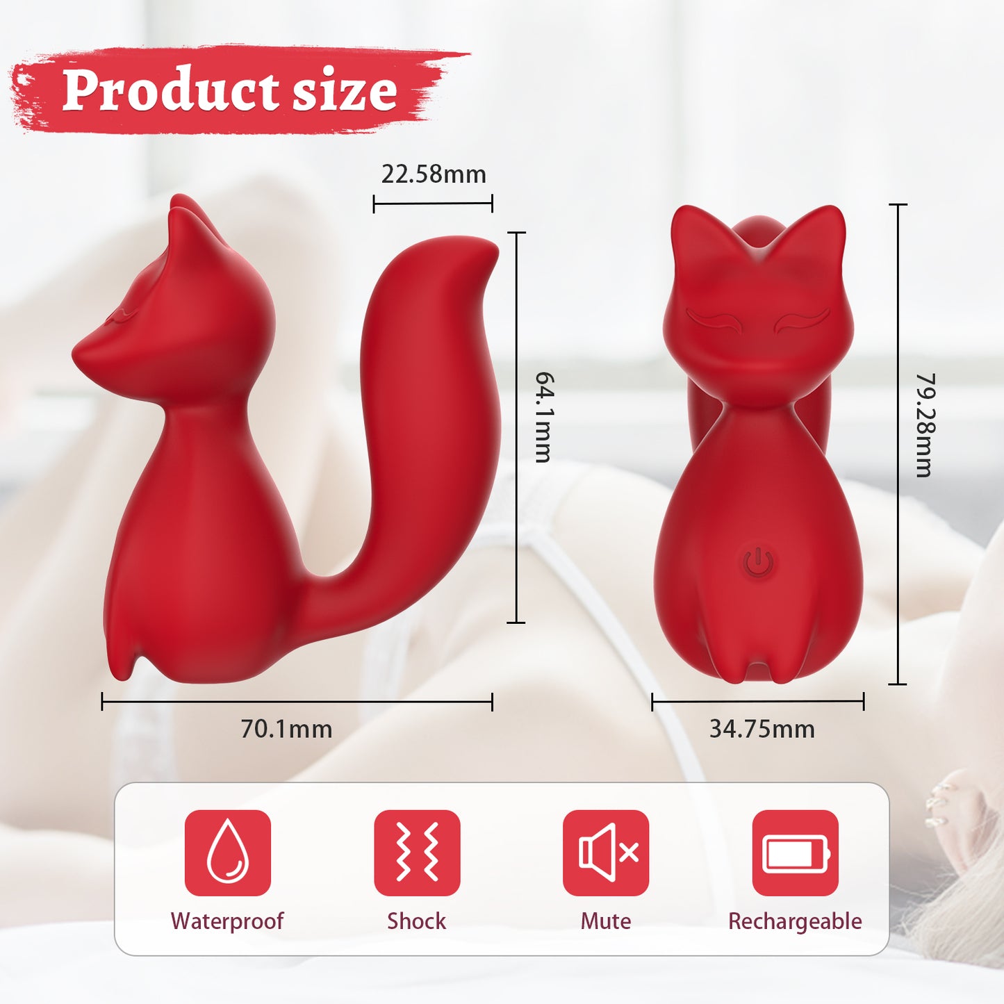 Cute Mini Animal-Shaped Vibrator Mini Vibrating Stimulator for Women's Clitoris Nipple Sex Toy for Women's Masturbation