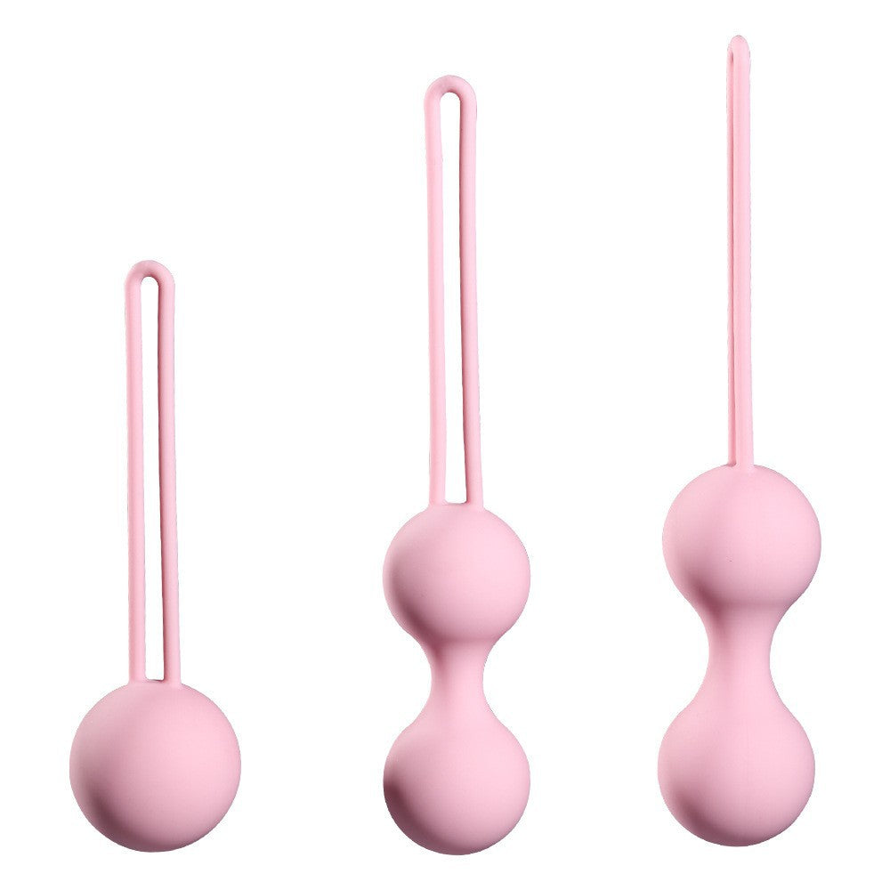 3Pcs Balls Pelvic Floor Trainer Massage Doctor Exerciser Kegel Balls for Pelvic Strengthening Tightening Muscle Exercise Women