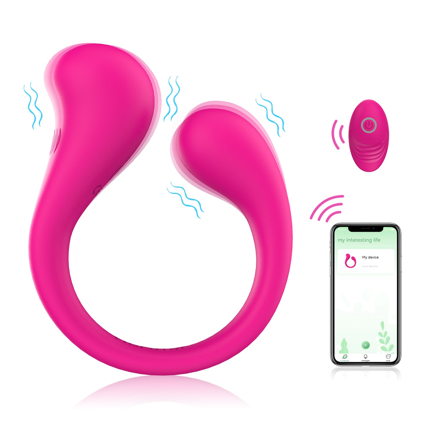 Personal Use Remote Controlled Massager Vagina Sex Toys Vibrator Toys Wireless Toys G-Spot Couple Butterflies