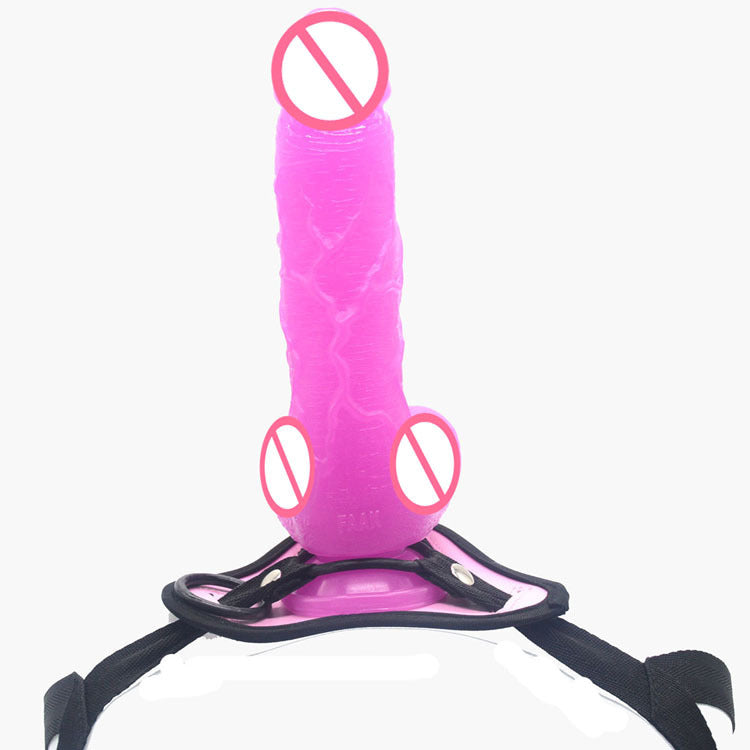 22.5cm Sex Shop Ladies Dress Artificial Penis with Belt for Women Strapon Dildo Penis for Lesbian Sex Toys
