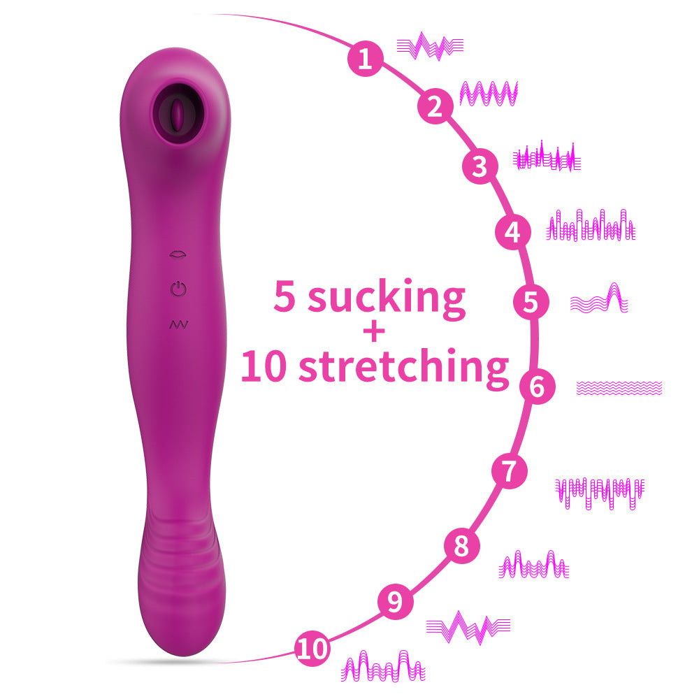 G-Spot Sucking Tongue Sex Toy Wand Vibrator Wand Sex Toys Clit Stimulator Vibrators