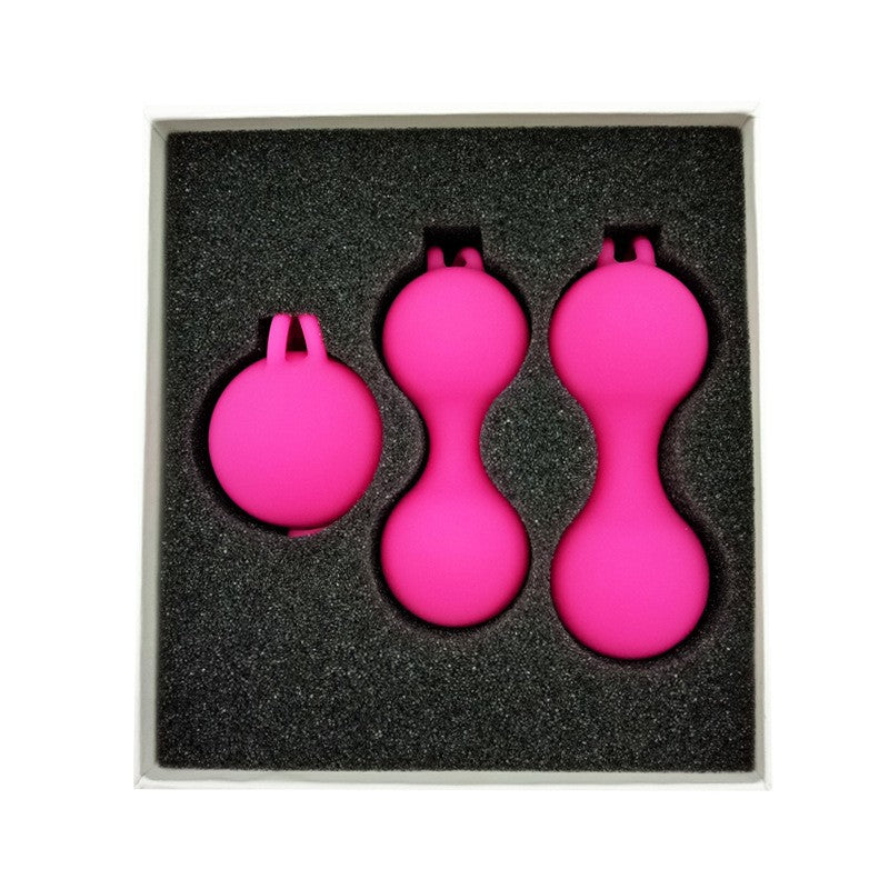 3Pcs Balls Pelvic Floor Trainer Massage Doctor Exerciser Kegel Balls for Pelvic Strengthening Tightening Muscle Exercise Women