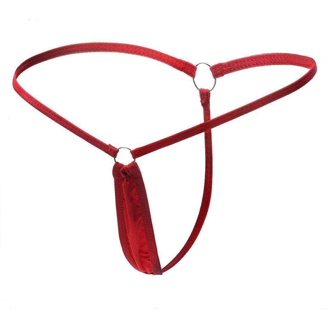 New G-String Women Lingerie Irregular Low Waist Thongs Love Ring Buckle Sexy Panties for Girls