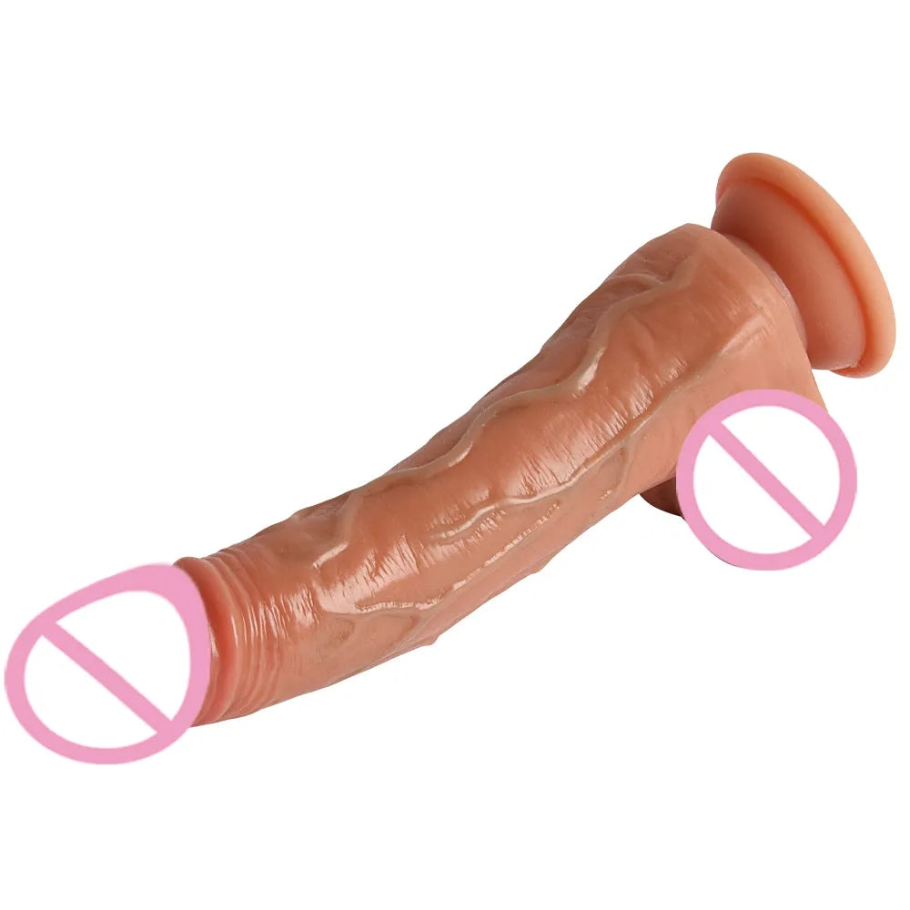 Realistic Telescopic Vibrator For Women Big Real Penis Remote Control Heating Thrusting Sex Toys Female Masturbator