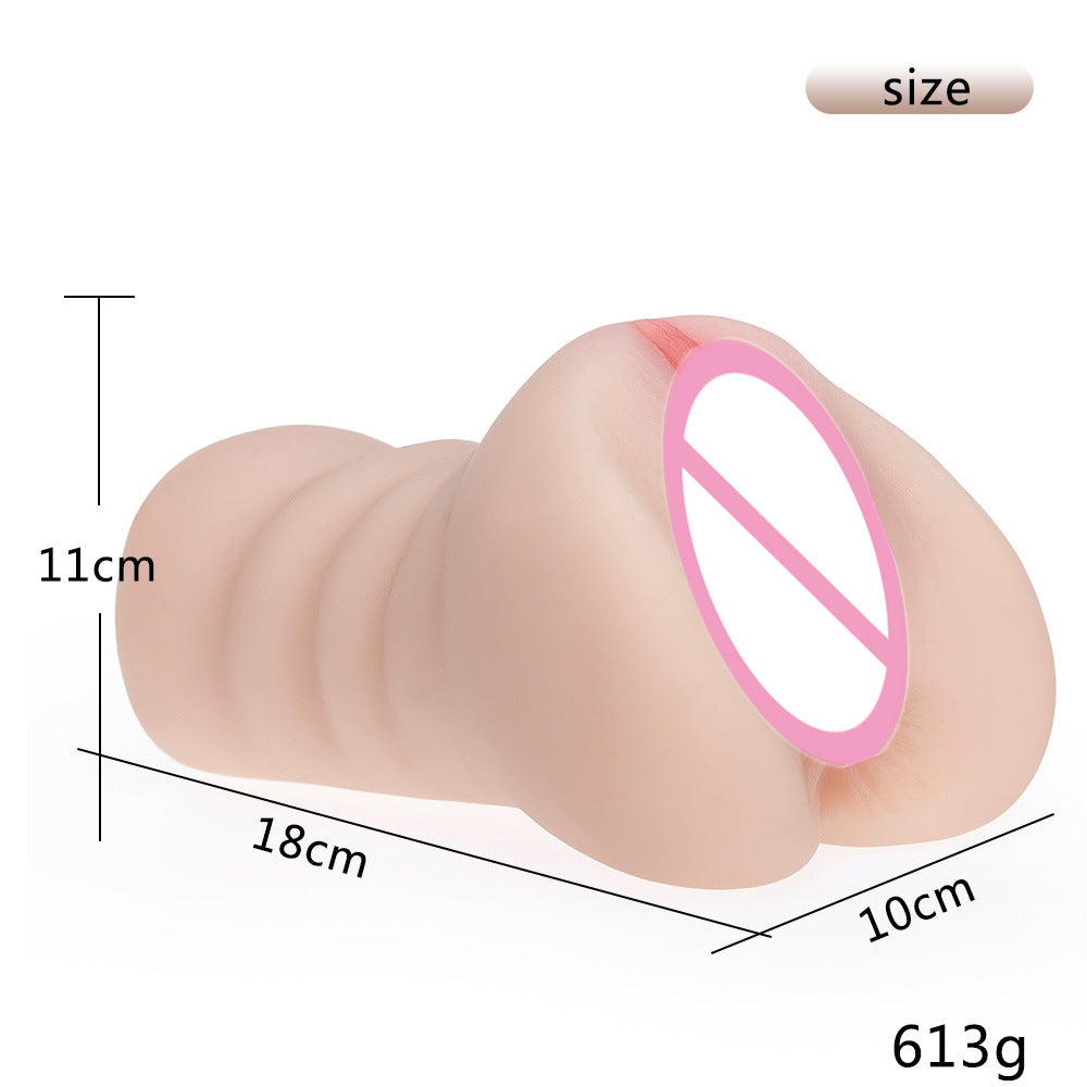 Custom Aircraft Cup Male Masturbation Toys Realistic Vagina Pocket Pussie Masturbators