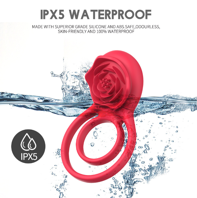 New Orgasm Clitoral Stimulation Vibrator Waterproof Silicone Chargeable Cum Locking Masturbation Ring For Couples