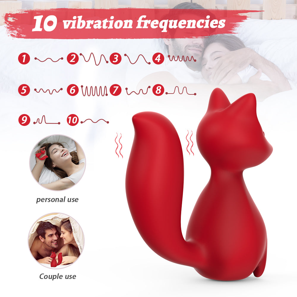 Cute Mini Animal-Shaped Vibrator Mini Vibrating Stimulator for Women's Clitoris Nipple Sex Toy for Women's Masturbation