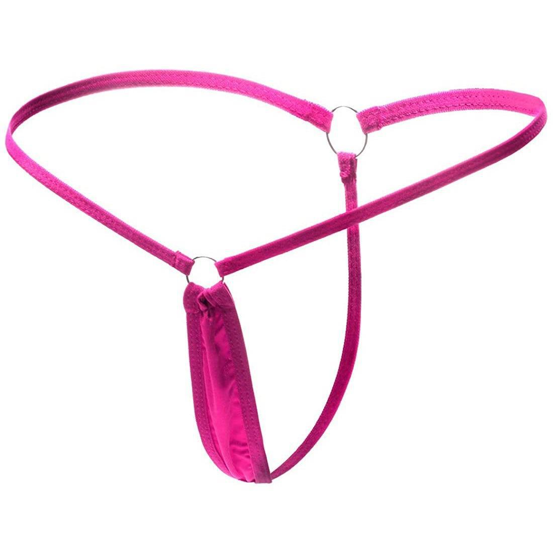 New G-String Women Lingerie Irregular Low Waist Thongs Love Ring Buckle Sexy Panties for Girls