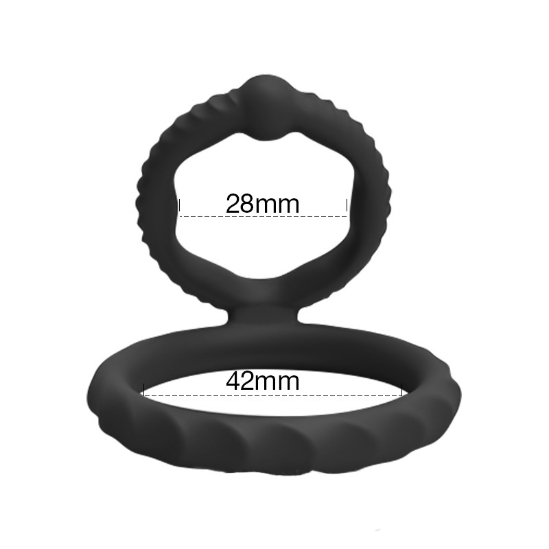 Silicone Penis Ring Keep Longer Cock Ring for Men Couples Sex Ring Delay Male Masturbation Device Sex Toy for Men