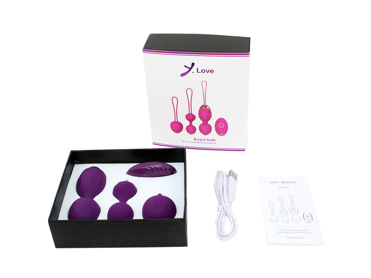 Top Selling Intimate Kegel Exercise Vagina Tightening Weights Pelvic Floor Exercise Silicone Kegel Balls for Women