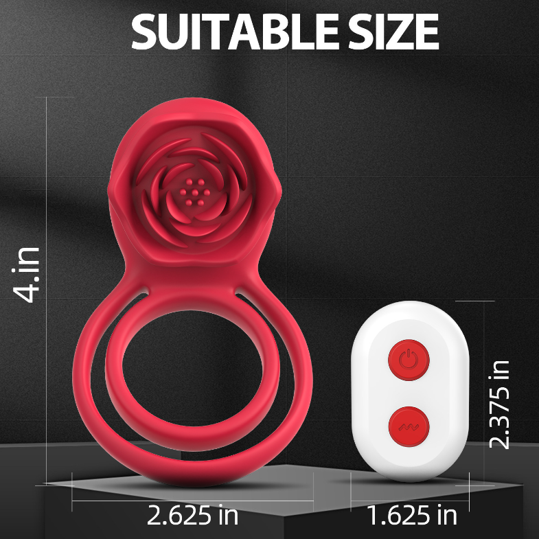 New Orgasm Clitoral Stimulation Vibrator Waterproof Silicone Chargeable Cum Locking Masturbation Ring For Couples