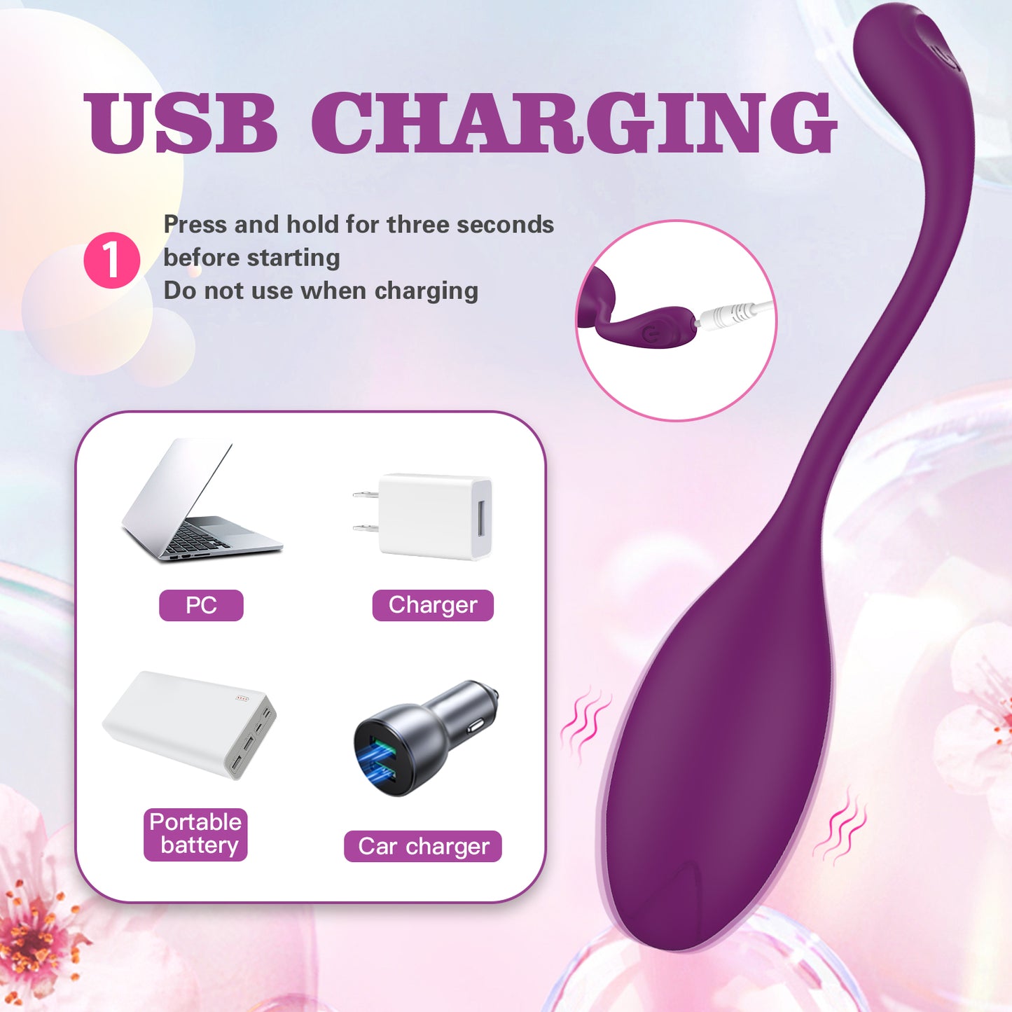 Long Distance Use Vibrating Love Egg Control by Applications between Different Country in the World Sex Toys Waterproof