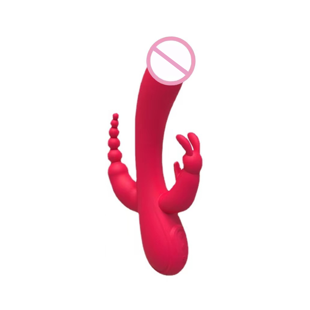 New Arrival Type-C Charging Three Head Triple Stimulation Vibrator for Women Sexy Toys