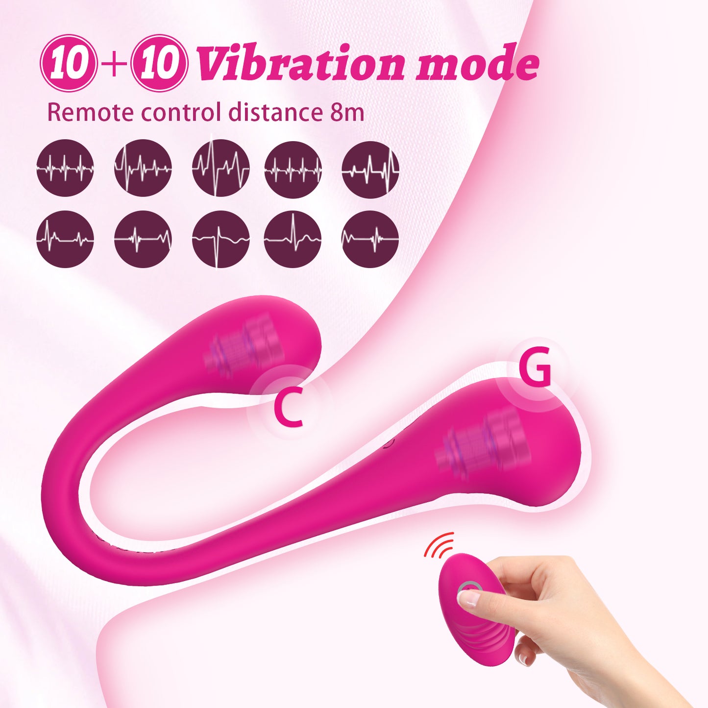 Personal Use Remote Controlled Massager Vagina Sex Toys Vibrator Toys Wireless Toys G-Spot Couple Butterflies