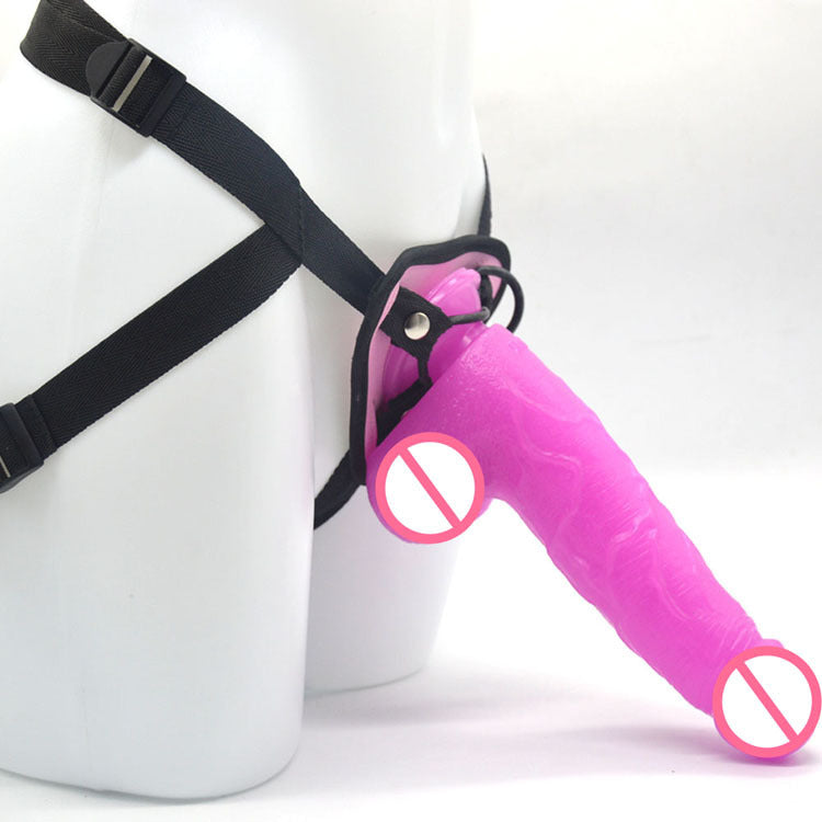 22.5cm Sex Shop Ladies Dress Artificial Penis with Belt for Women Strapon Dildo Penis for Lesbian Sex Toys