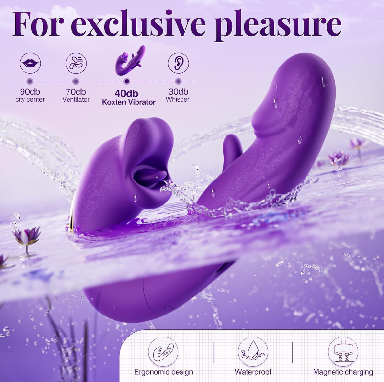 G Spot Rose Vibrator Realistic Clit Tongue Licking Slap female vaginal Clitoris Stimulation dildo vibration sex toys for woman