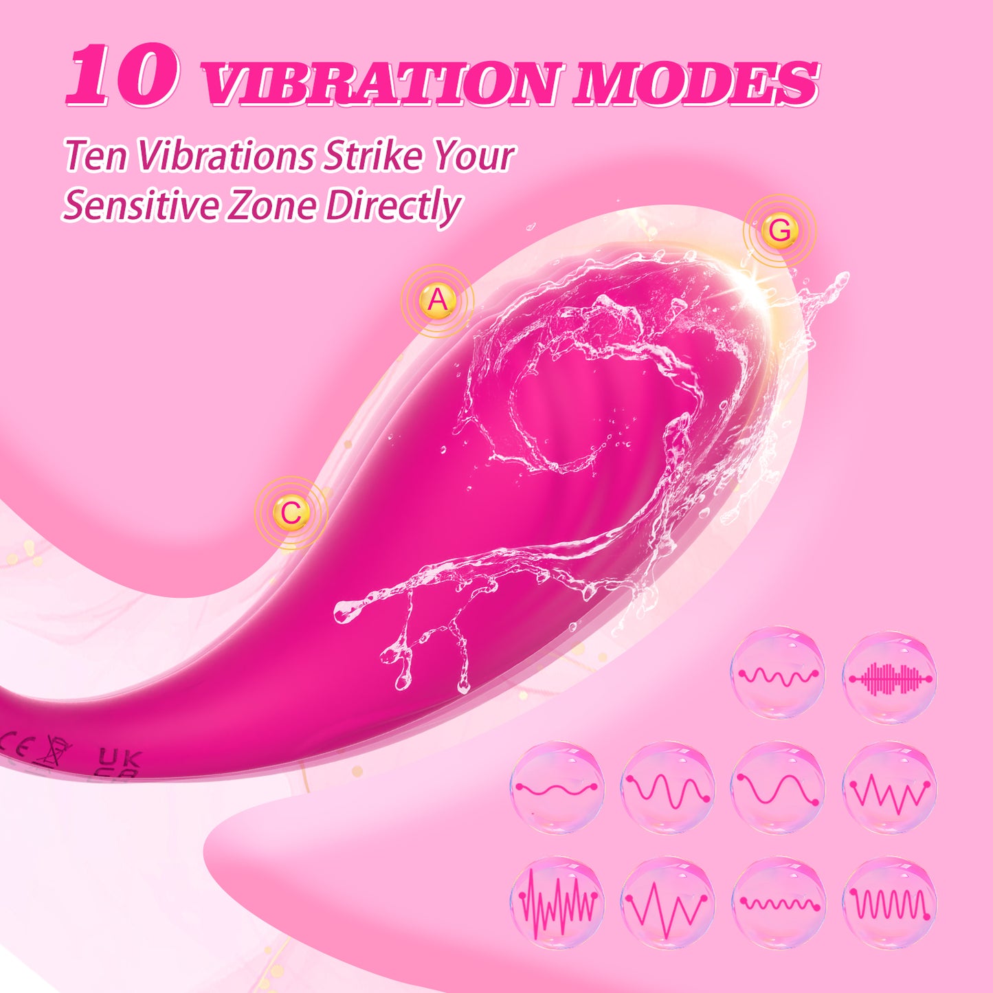 App-Controlled Silicone Vagina Balls Clitoris Stimulator Vibrator Powerful Waterproof Sex Toy for Women