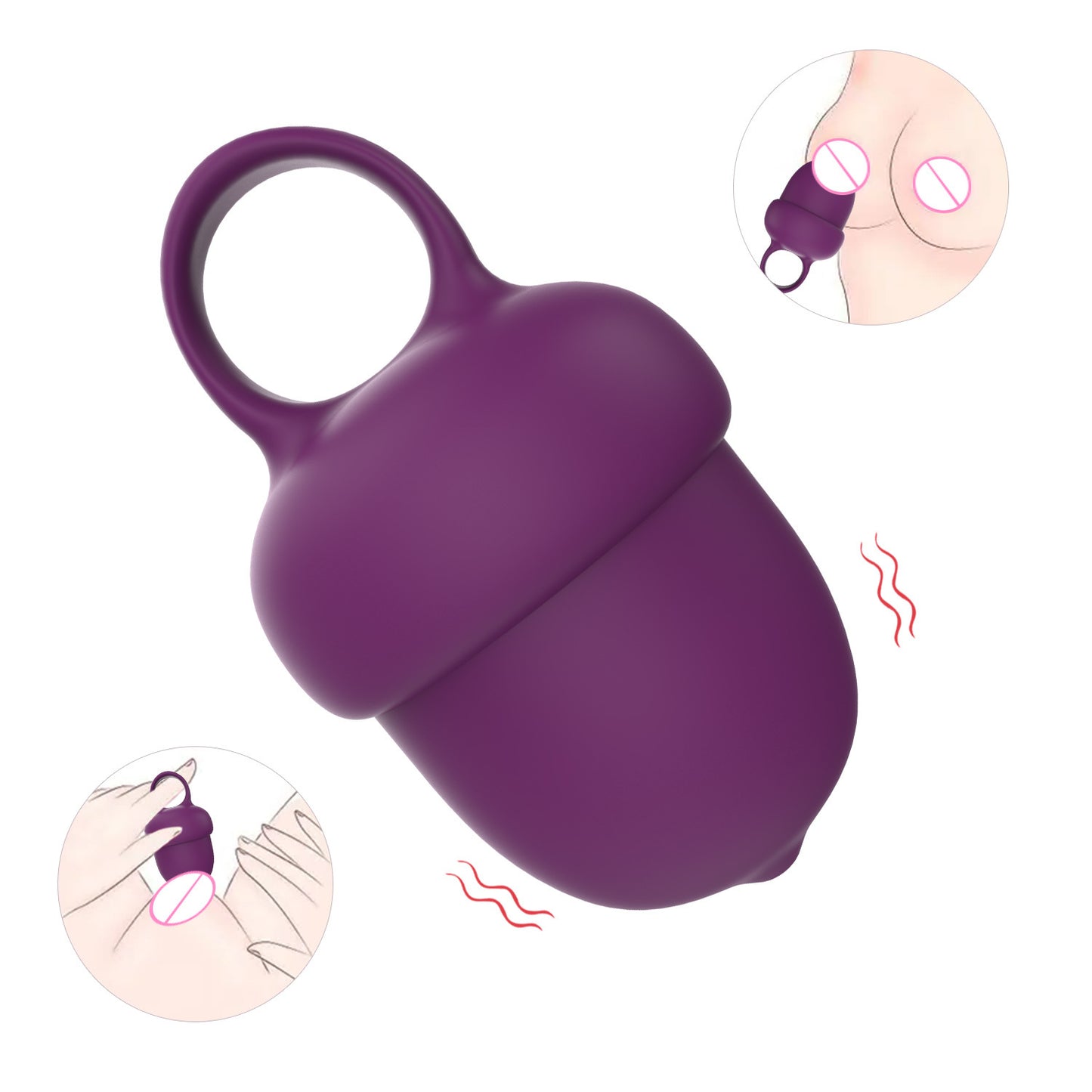 Cute Mini Finger Vibrator Women Finger Vibrator Dildo Vagina Clitoris Stimulator Adult Toy