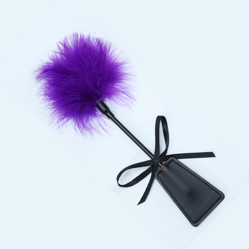 Flirt Clit Tickler Whip Bird Feather Flogger Sex Toy Products for Couples