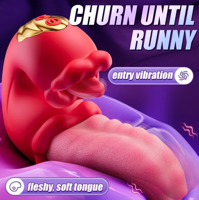 Tongue And Thrusting Mini Massage G Spot Female Vibrator Sex Toys For Women
