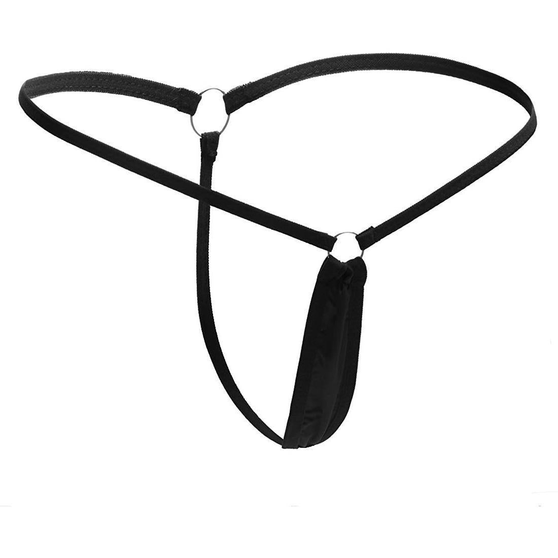 New G-String Women Lingerie Irregular Low Waist Thongs Love Ring Buckle Sexy Panties for Girls