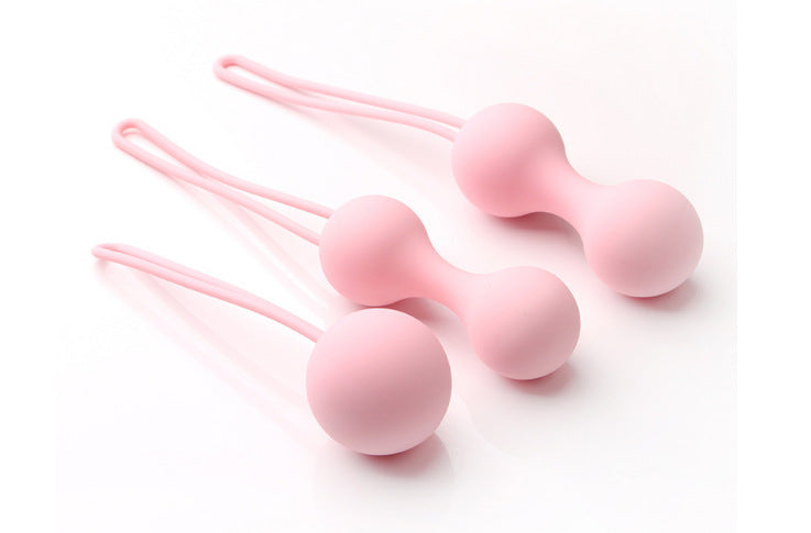 3Pcs Balls Pelvic Floor Trainer Massage Doctor Exerciser Kegel Balls for Pelvic Strengthening Tightening Muscle Exercise Women