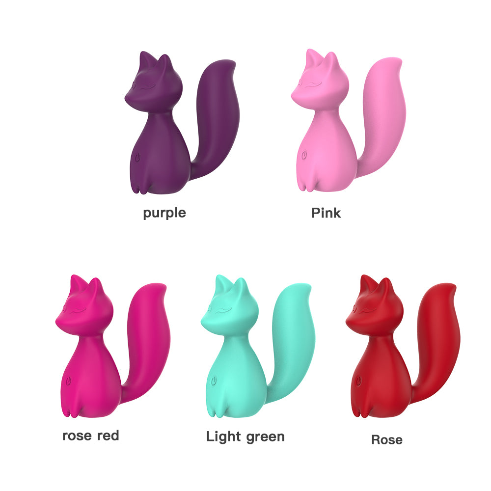 Cute Mini Animal-Shaped Vibrator Mini Vibrating Stimulator for Women's Clitoris Nipple Sex Toy for Women's Masturbation