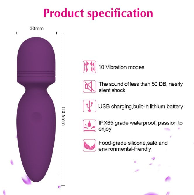 Silicone New Mini Massager soft Vibrator Women Adult Vibrator Sex Toys for women and couples