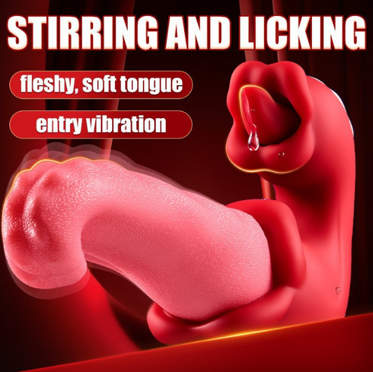 Tongue And Thrusting Mini Massage G Spot Female Vibrator Sex Toys For Women