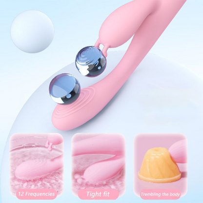G Spot  Vibrator Rose Sex Toys for Clitoris G-spot Stimulation Dildo Vibrator Vibrations Dual Motor Stimulator for Women