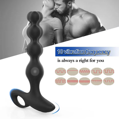 Sex Toys Men Vibrator Vagina Electric Male ProstateWaterproof Silicone Anal Toys Butt Plugg for Man Anal G Spot Man Toys