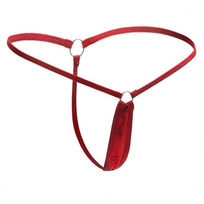 New G-String Women Lingerie Irregular Low Waist Thongs Love Ring Buckle Sexy Panties for Girls